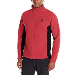 Spyder Foremost Full-Zip Sweater Men's -The North Face Shop 9932 VAMPIREBLACK m