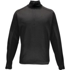 Spyder Outbound 1/2-Zip Sweater Men's -The North Face Shop 9933 POLARBLACKPOLAR m